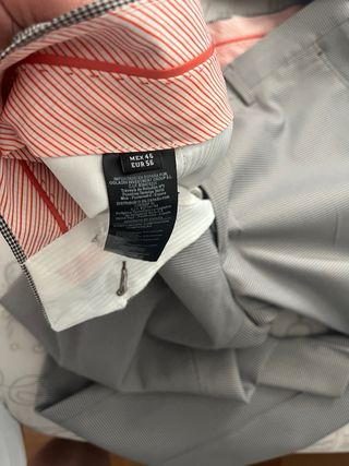 Traje Gris Talla 56 Chaqueta y Pantalón