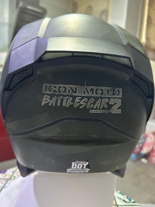 Casco Icon Airflite Battlescar 2 talla L.