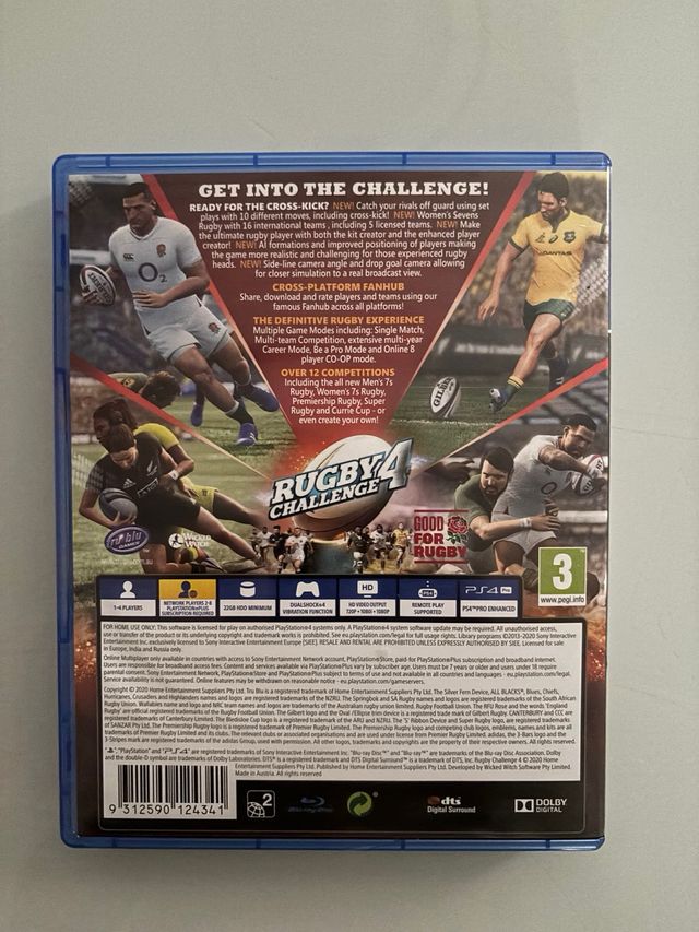 Rugby Challenge 4 PS4