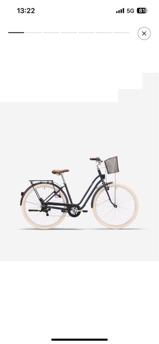 Bicicleta Paseo XL B-Twin Elops Decathlon