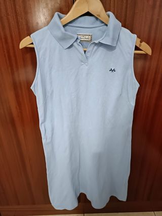 Vestido Polo Tomás burberry Talla L Azul