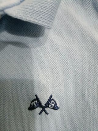 Vestido Polo Tomás burberry Talla L Azul