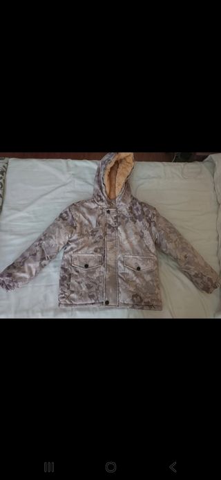 Chaqueta niño con capucha y forro