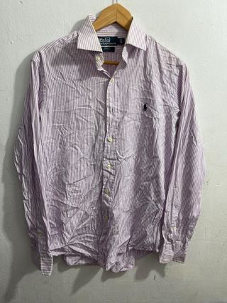 ¡¡OFERTA!! Talla M Camisa Ralph Lauren Rayas Rosas