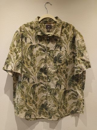 Camisa H&M Estampada Talla XL