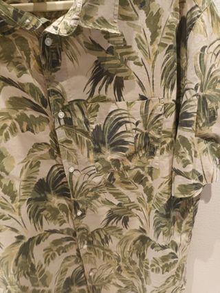 Camisa H&M Estampada Talla XL