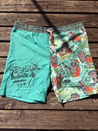 Bañador Desigual Tiki Tropical