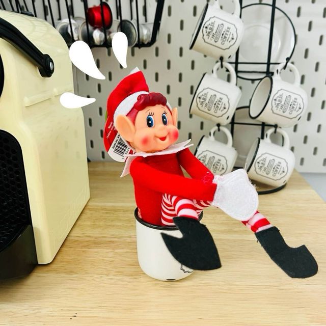 Pack 12 Elfos Traviesos Navideños 30cm