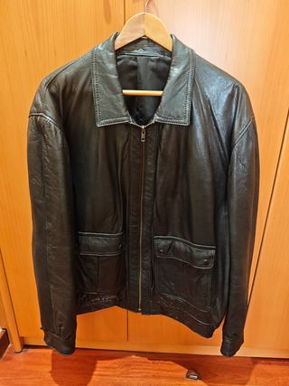 Chaqueta de piel hombre