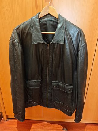 Chaqueta de piel hombre