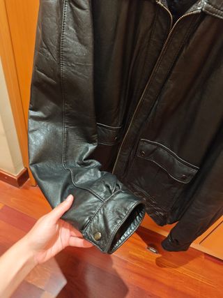 Chaqueta de piel hombre