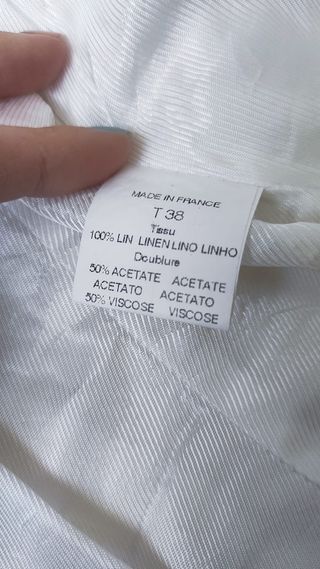 Chaqueta CAROLL blanca vestir