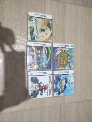 Cajas vacías juegos Nintendo DS