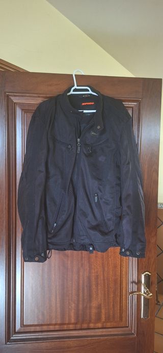 Chaqueta SPIDI Negra Moto