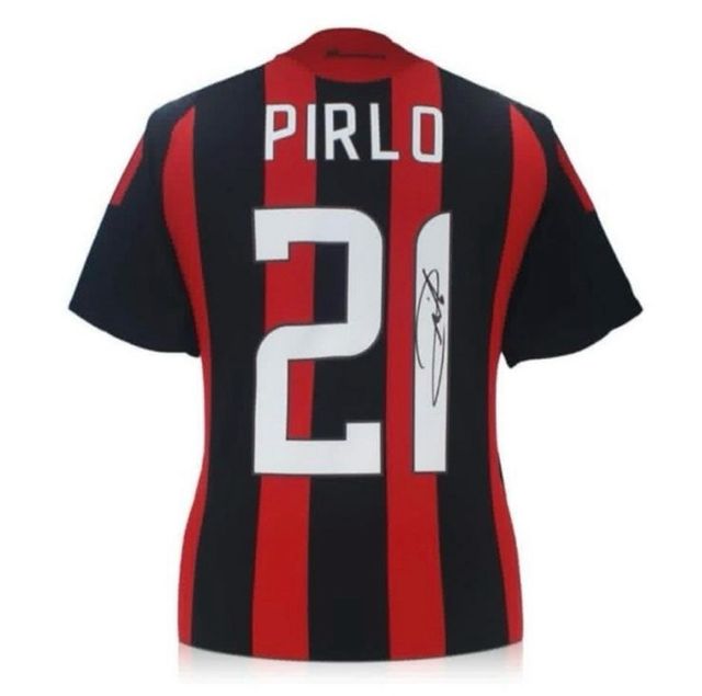 Camiseta Pirlo AC Milan firmada + certificado