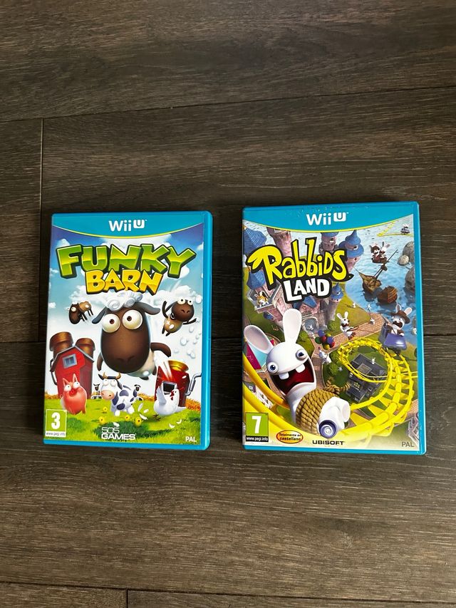 Funky Barn + Rabbids Land Wii U 
