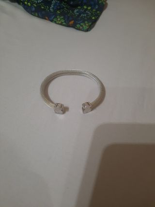 Pulsera Tous Oso Plata y Cadena