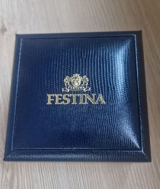 Reloj Festina F16080 hombre, plateado y negro