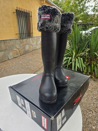 Botas de agua Hunter negras