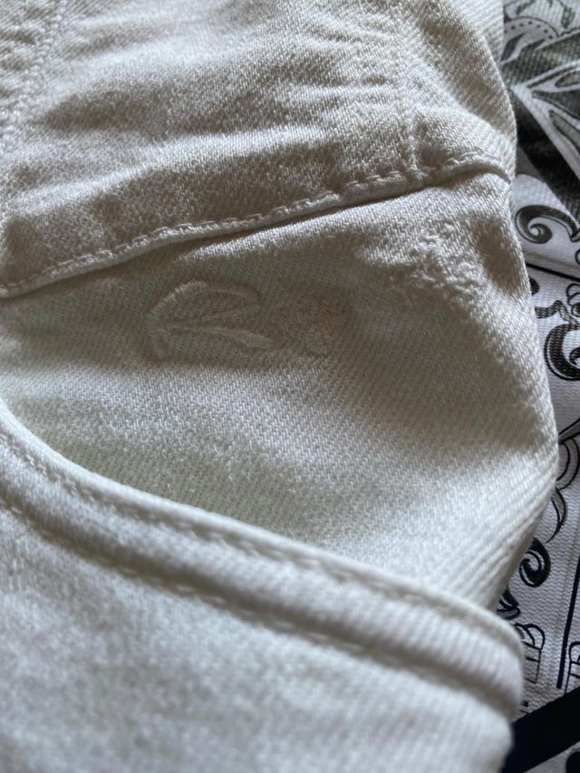 Pantaloncini jeans vita alta bianchi estivi