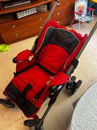 Carrito Bebé Jane Rider Pro Rojo