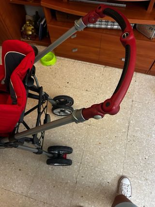Carrito Bebé Jane Rider Pro Rojo