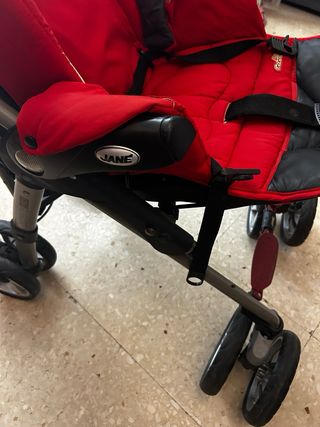Carrito Bebé Jane Rider Pro Rojo