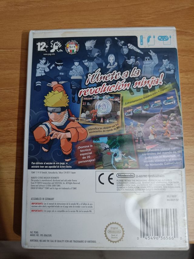 Naruto Clash of Ninja Revolution Wii