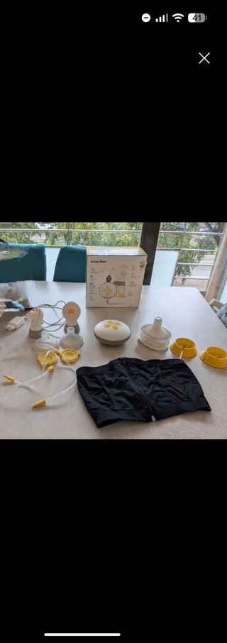 Sacaleches Eléctrico Medela Swing Maxi Doble