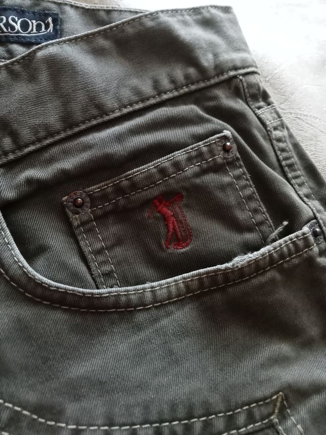 Pantaloni uomo Jecherson verde oliva