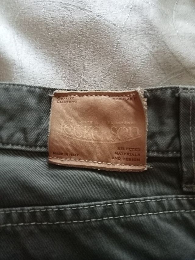 Pantaloni uomo Jecherson verde oliva