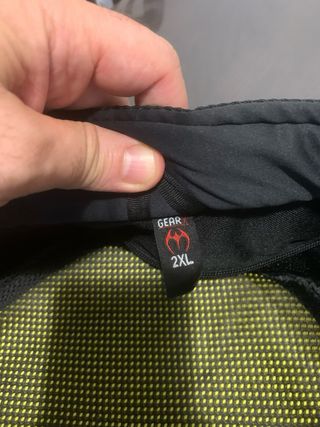 Chaqueta de moto GEARX negra