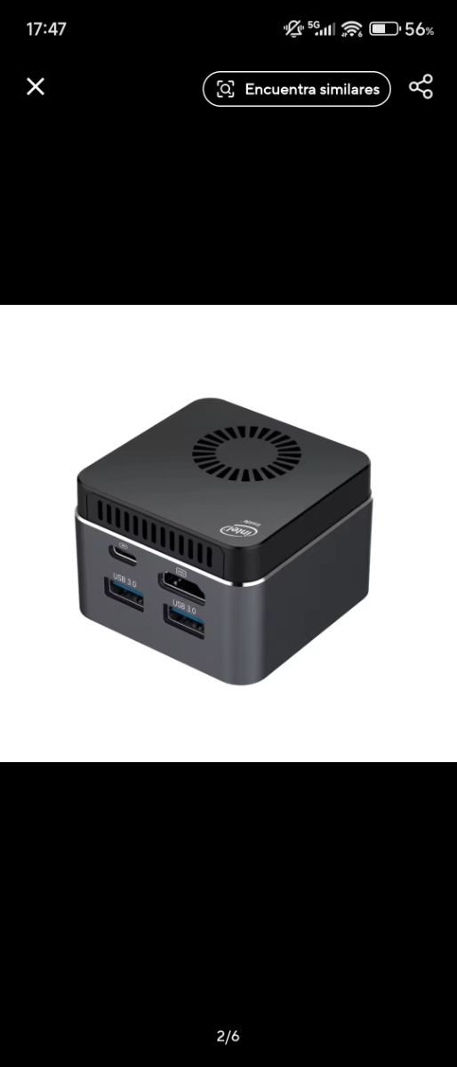 Mini PC Morefine M1T 8GB 1TB