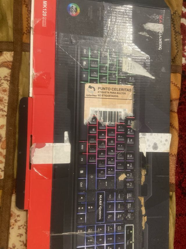 Teclado Gaming Mars Gaming Negro