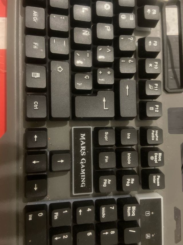 Teclado Gaming Mars Gaming Negro