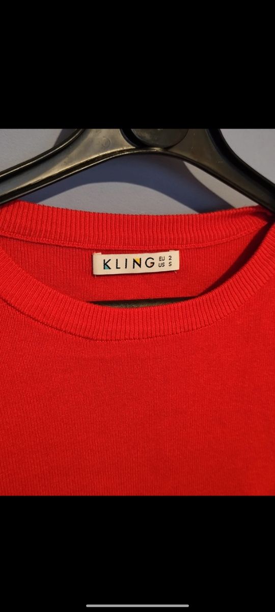 Jersey Kling Rojo con Volantes