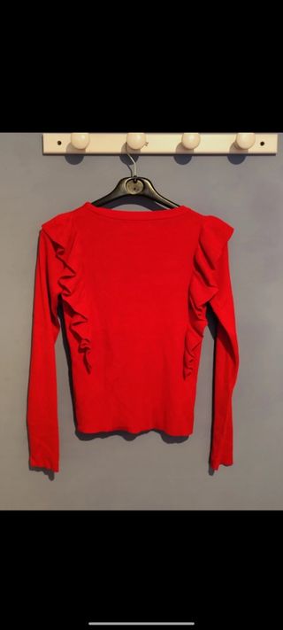 Jersey Kling Rojo con Volantes