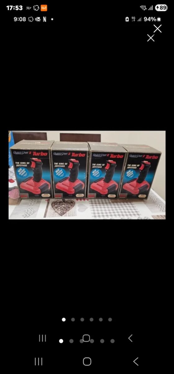 Quick Shot II Turbo Joysticks (2 unidades)