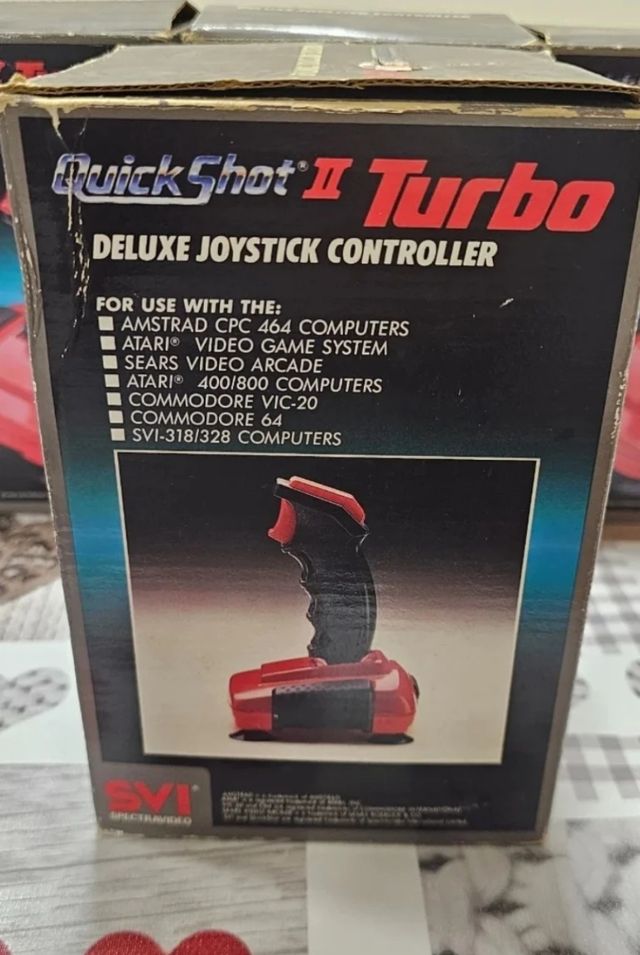 Quick Shot II Turbo Joysticks (2 unidades)
