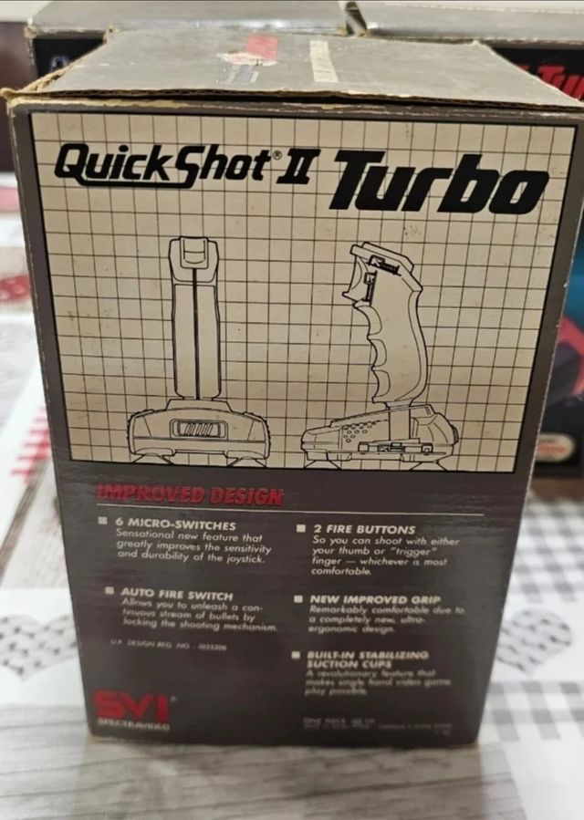 Quick Shot II Turbo Joysticks (2 unidades)