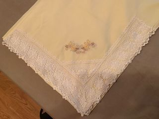 Sábanas Vintage Cama 135 Amarillas