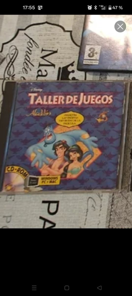 Disney Taller de Juegos Aladdin CD-ROM
