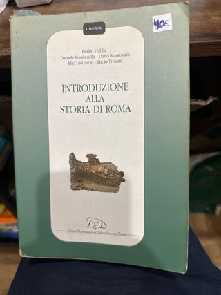 Introduzione alla storia di Roma (I manuali) (I...