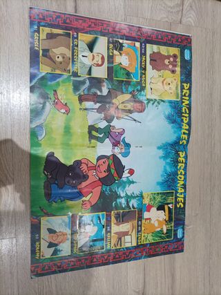 Álbum cromos Jacky el Oso de Tallac de danone