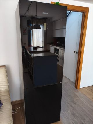 Frigorífico Cristal Negro Bosch