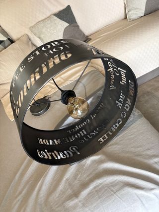 Pack de dos lámparas estilo gourmet