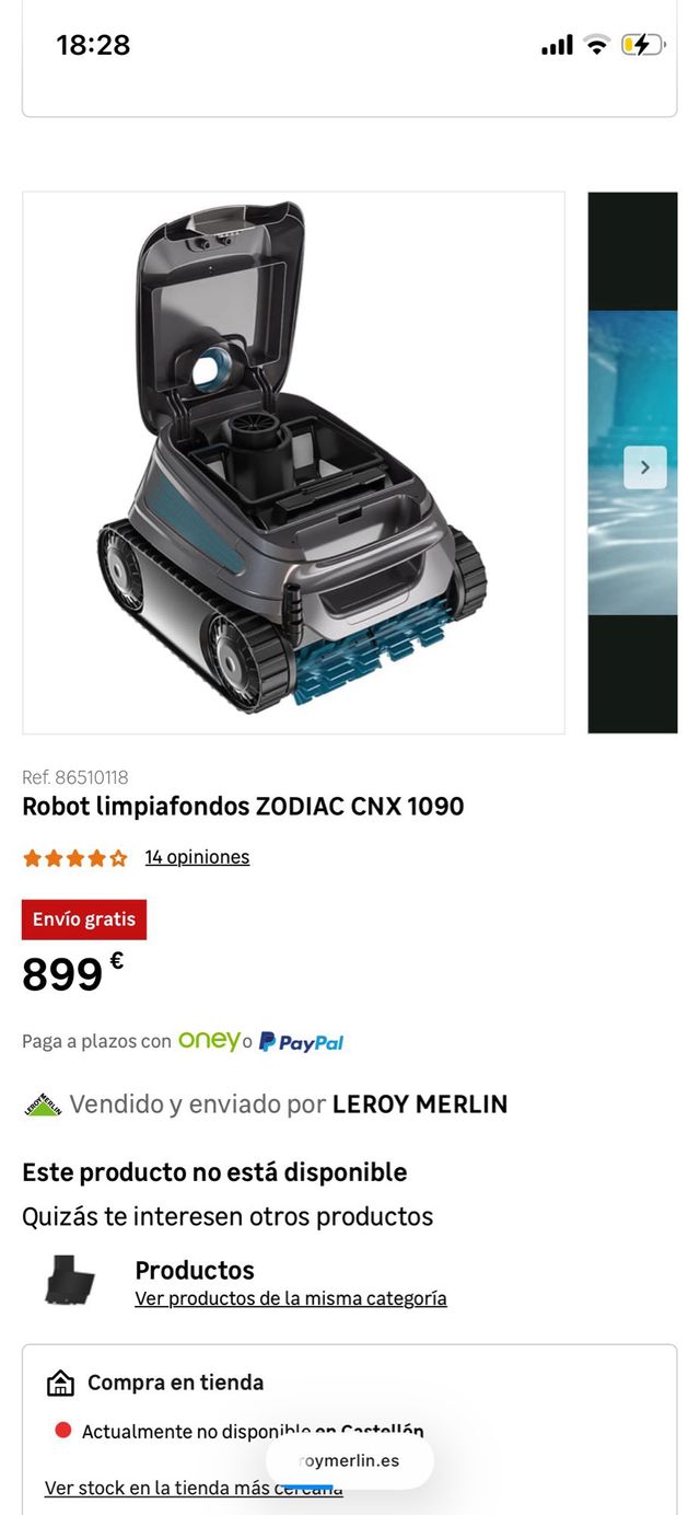 Robot Limpiafondos Zodiac CNX 1090