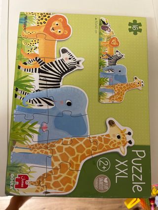 Puzzle Goula XXL Animales Selva 2 años