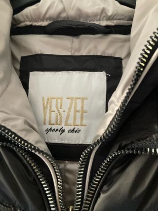 YES-ZEE Parka Donna Nera