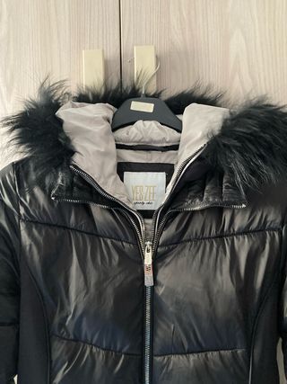 YES-ZEE Parka Donna Nera